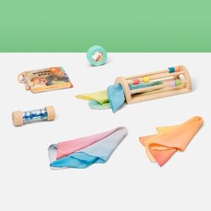 Kiwi Co Panda Crate - Lets Listen toys, Essentials Bundle